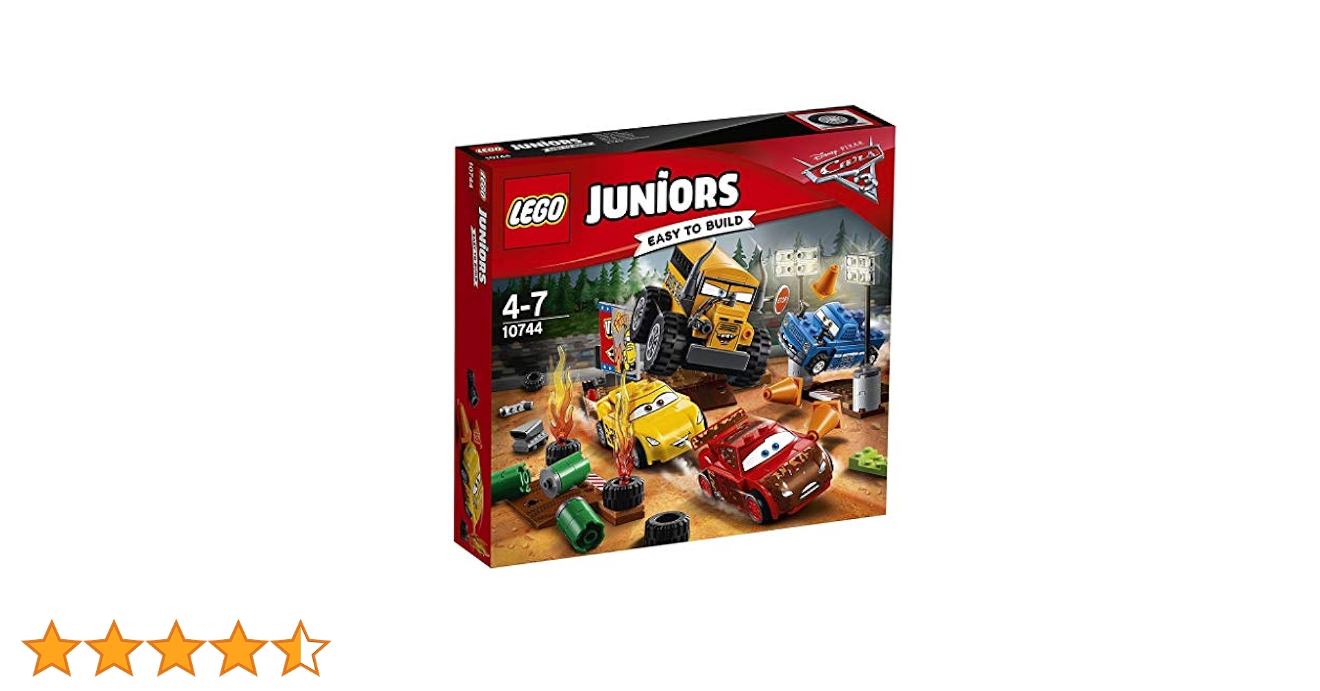 カーズ サンダーホロー　クレイジー8 泥んこレース サーキット プレイセット Amazon.co.jp: レゴ (LEGO) ジュニア ディズニー カーズ